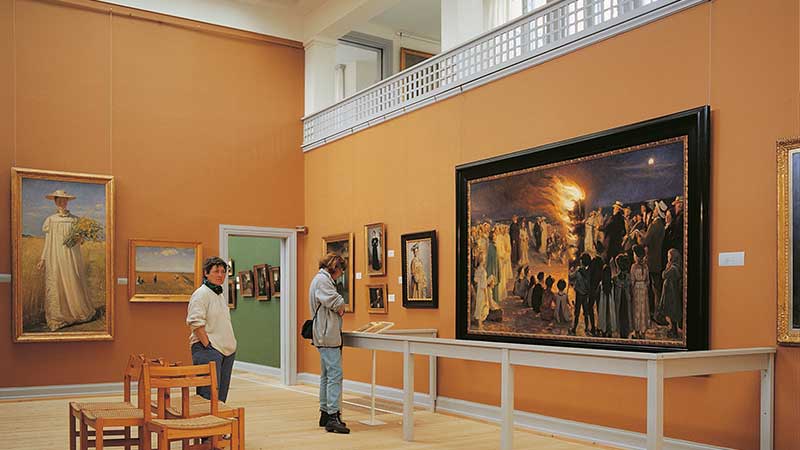 Konstupplevelse på Skagens Museum – Skagenmålarna, ljusets magi och kulturresa med Tjörnarpsbuss