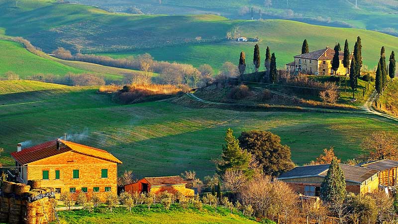 Italienska och tyska vinv�gar