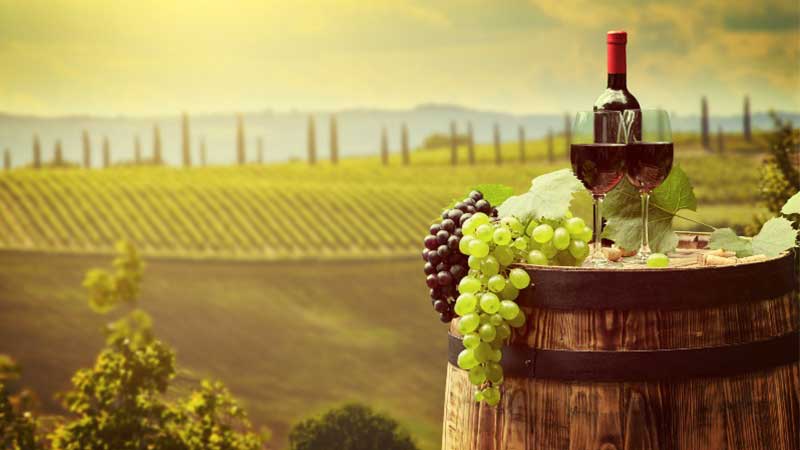 Italienska och tyska vinv�gar