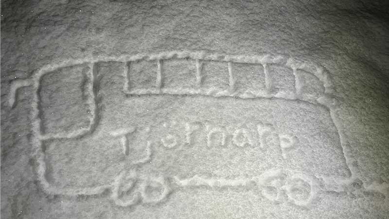 F�rdas s�kert p� din julresa till Dalarna med Tj�rnarpsbuss