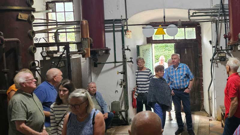 Bes�k p� bryggeri under Tj�rnarpsbuss resa till Magdeburg och Quedlinburg i Harz