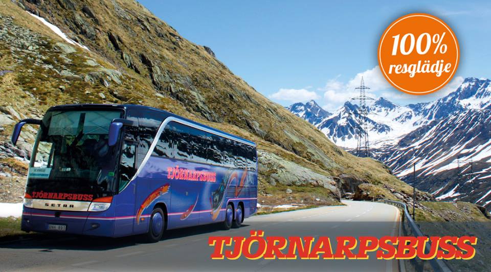 Hyra buss - Tj�rnarsbuss moderna helturisbussar exteri�rt och interi�rt.